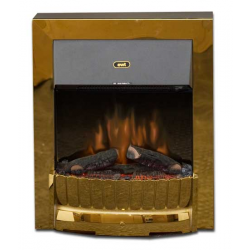 kamin-Real-flame-Clement-brass